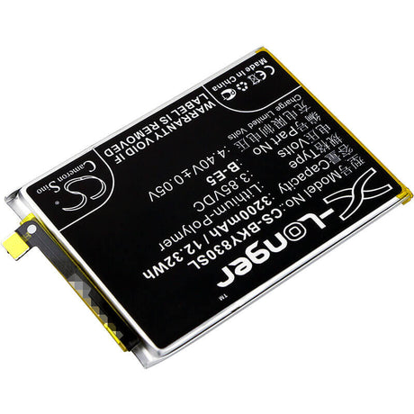 3.85V, Li-Polymer, 3200mAh, SmartPhone battery fits Bbk, Vivo, B-e5, Vivo Y83, Vivo Y83a, 12.32Wh Mobile, SmartPhone Cameron Sino Technology Limited (Smartphone)