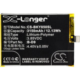 3.85V, Li-Polymer, 3150mAh, SmartPhone battery fits Bbk, Vivo, B-d9, Vivo Y85, Vivo Y85 Dual Sim, 12.13Wh Mobile, SmartPhone Cameron Sino Technology Limited (Smartphone)