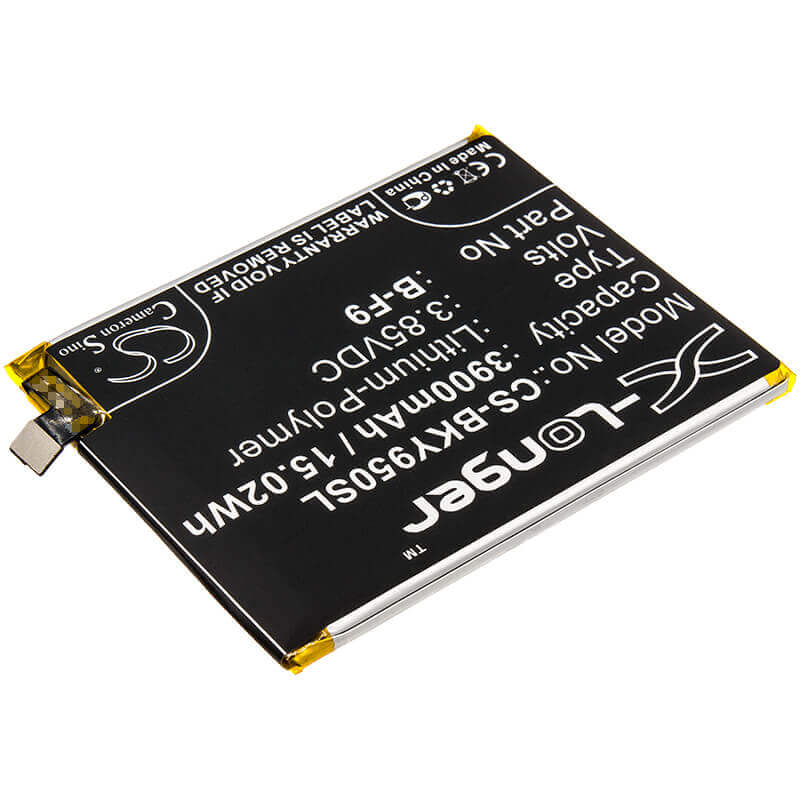 3.85V, Li-Polymer, 3900mAh, SmartPhone battery fits Bbk, B-f9, Vivo Y95, 15.02Wh Mobile, SmartPhone Cameron Sino Technology Limited (Smartphone)