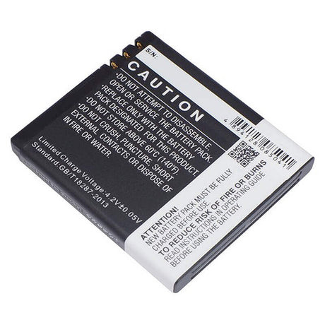 3.7V, Li-ion, 1100mAh, SmartPhone battery fits Bea-fon, Sl550, Sl550, 4.07Wh Mobile, SmartPhone Cameron Sino Technology Limited (Smartphone)