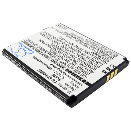 3.7V, Li-ion, 800mAh, SmartPhone battery fits Bea-fon, Sl650, Sl650, 2.96Wh Mobile, SmartPhone Cameron Sino Technology Limited (Smartphone)