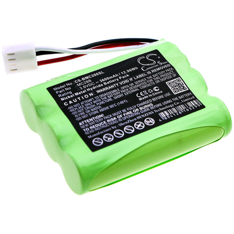 3.6V, Ni-MH, 3600mAh, Equipment battery fits Beamex, 8036140, MC2, Mc2-is, 12.96Wh Equipment, Survey, Test Cameron Sino Technology Limited