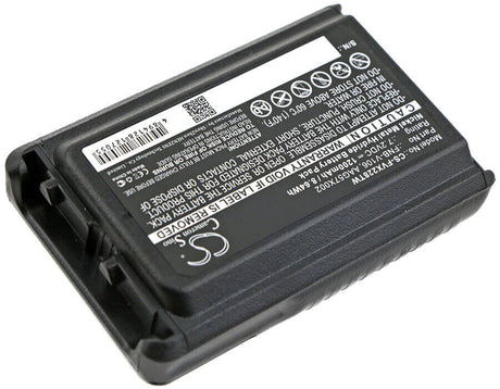 7.2V, Ni-MH, 1200mAh, Two-Way Radio battery fits Bearcom, Vertex, Yaesu, Aag57x002, Bc-95, 8.64Wh Two-Way Radio Cameron Sino Technology Limited