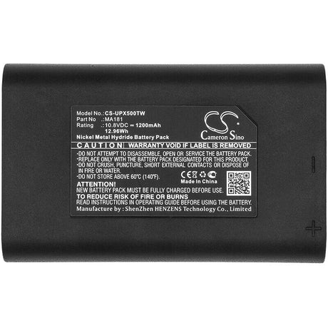 10.8V, Ni-MH, 1200mAh, Two-Way Radio battery fits Tekk, Motorola, Vertex, Standard, Relm, 152, Ca1450, Hh2500, 12.96Wh Two-Way Radio Cameron Sino Technology Limited