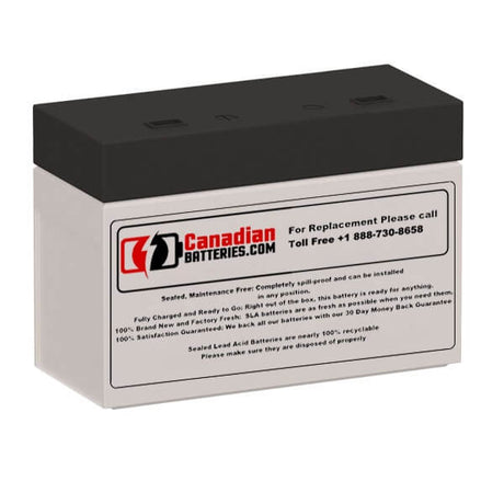 Battery For Best Technologies 250 (12v 4.5ah) UPS, 1 X 12v, 4.5ah - 54wh UPS Batteries CB Range