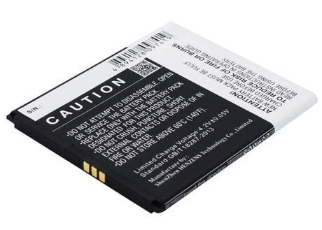 3.7V, Li-ion, 2000mAh, SmartPhone battery fits Explay, Biackphone, Wiko, L5503ae, Bp1, 7.4Wh Mobile, SmartPhone Cameron Sino Technology Limited (Smartphone)