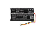 3.7V, Li-Polymer, 1300mAh, GPS battery fits Binatone, P603562n, Z430bt, 4.81Wh GPS, Navigator Cameron Sino Technology Limited