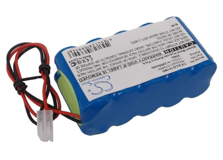 12.0V, Ni-MH, 2000mAh, Medical battery fits Biocare, Ns200d1374850, Ecg-101, 24.0Wh Medical Cameron Sino Technology Limited (Medical)