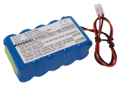 12.0V, Ni-MH, 2000mAh, Medical battery fits Cardipia, Biocare, Ns200d1374789, Ecg-100, Ecg-101, 24.00Wh Medical Cameron Sino Technology Limited (Medical)