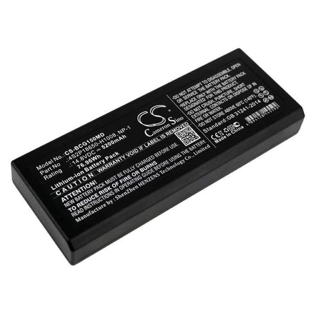 14.8V, Li-ion, 5200mAh, Medical battery fits Biocare, 4s2p18650-h1008, Im15, 76.96Wh Medical Cameron Sino Technology Limited (Medical)