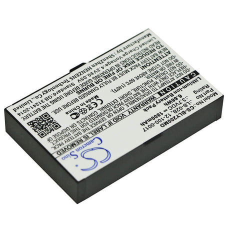 3.7V, Li-ion, 1800mAh, Medical battery fits Biolight, Bolate, 12-100-0017, Anyyiew A2, Evita 4, 6.66Wh Medical Cameron Sino Technology Limited (Medical)