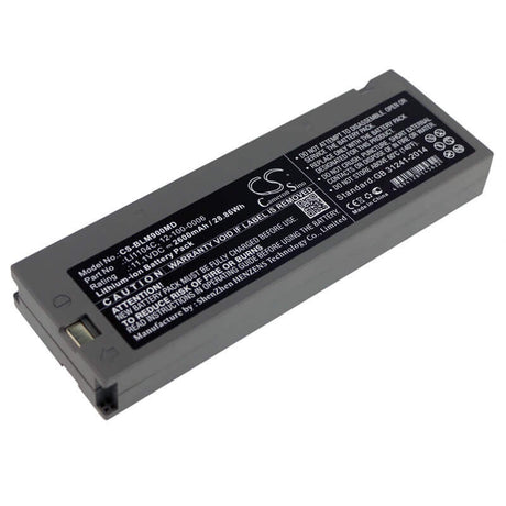 11.1V, Li-ion, 2600mAh, Medical battery fits Bionics, Biolight, 12-100-0006, Argus Lms-10, M66, 28.86Wh Medical Cameron Sino Technology Limited (Medical)