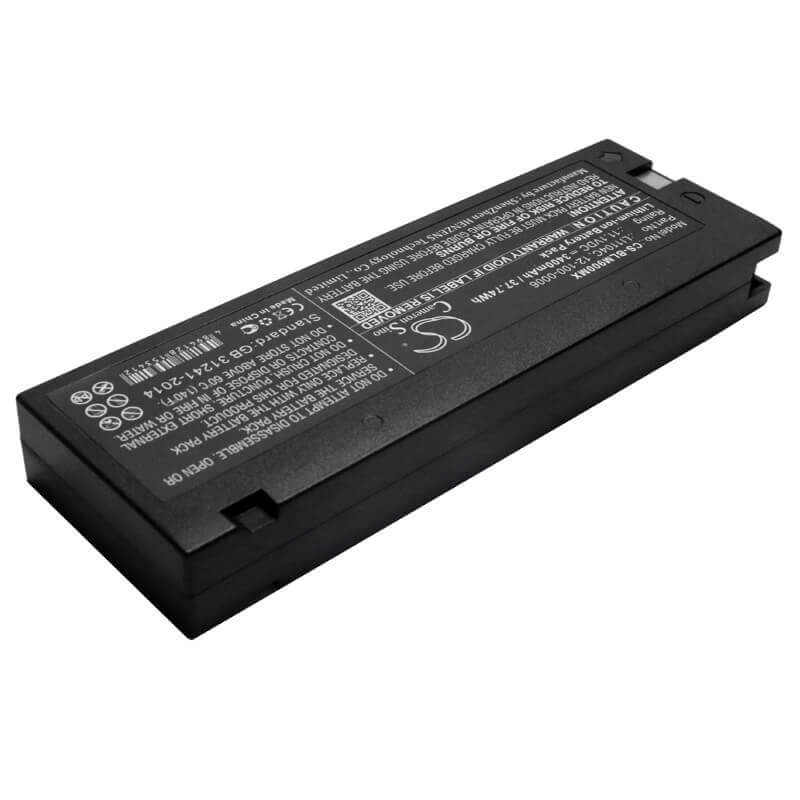 11.1V, Li-ion, 3400mAh, Medical battery fits Bionics, Biolight, 12-100-0006, Argus Lms-10, M66, 37.74Wh Medical Cameron Sino Technology Limited (Medical)