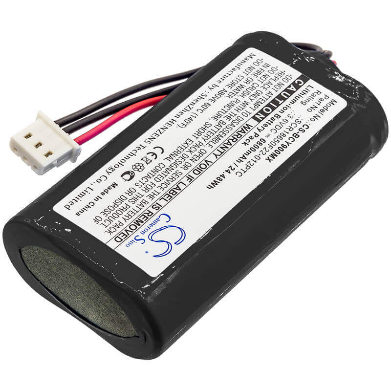3.6V, Li-ion, 6800mAh, Medical battery fits Bionet, Scr18650f22-012ptc, Oximete Oxy9 Wave, 24.48Wh Medical Cameron Sino Technology Limited (Medical)