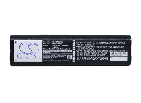 9.6V, Ni-MH, 1700mAh, Medical battery fits Bioset, Dego, 120122, 3500, 16.32Wh Medical Cameron Sino Technology Limited (Medical)