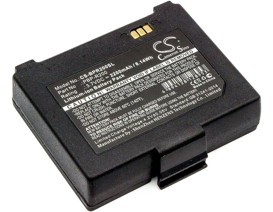 3.7V, Li-ion, 2200mAh, Portable Printer battery fits Bixolon, K409-00007a, Spp-r200, Spp-r200/ii, 8.14Wh Portable Printer Cameron Sino Technology Limited