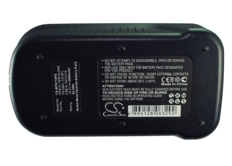 18.0V, Ni-MH, 3000mAh, Power Tools battery fits Black & Decker, Firestorm, 244760-00, Bd12psk, Bd18psk, 54Wh Power Tools Cameron Sino Technology Limited (Power Tools)