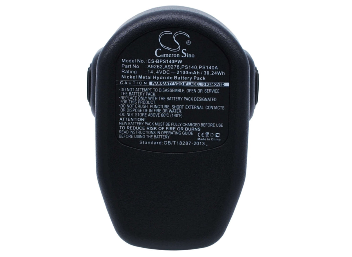 14.4V, Ni-MH, 2100mAh, Power Tools battery fits Black & Decker, Firestorm, 244760-00, Bd12psk, Bd18psk, 30.24Wh Power Tools Cameron Sino Technology Limited (Power Tools)
