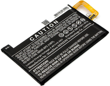 3.85V, Li-Polymer, 3400mAh, SmartPhone battery fits Blackberry, Bat-63108-003, Bbb100-1, Bbb100-1 Td-lte, 13.09Wh Mobile, SmartPhone Cameron Sino Technology Limited (Smartphone)
