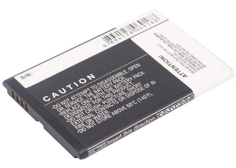 3.7V, Li-ion, 1700mAh, SmartPhone battery fits Blackberry, Acc14392-001, Bold 9000, Bold 9030, 6.29Wh Mobile, SmartPhone Cameron Sino Technology Limited (Suspended)