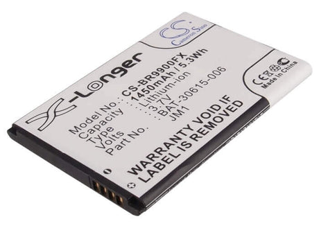 3.7V, Li-ion, 1450mAh, Mobile, SmartPhone battery fits Blackberry, Bat-30615-006, Bellagio, Bold 9790, 5.37Wh Mobile, SmartPhone Cameron Sino Technology Limited (Smartphone)