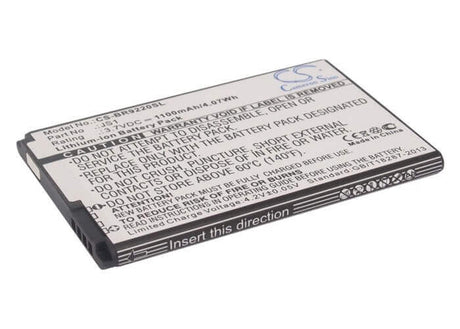 3.7V, Li-ion, 1100mAh, SmartPhone battery fits Blackberry, Js1, Curve 9220, Curve 9230, 4.07Wh Mobile, SmartPhone Cameron Sino Technology Limited (Suspended)