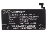 3.7V, Li-Polymer, 1850mAh, SmartPhone battery fits Blackberry, Bat-40014-002, Z15, 6.85Wh Mobile, SmartPhone Cameron Sino Technology Limited (Smartphone)