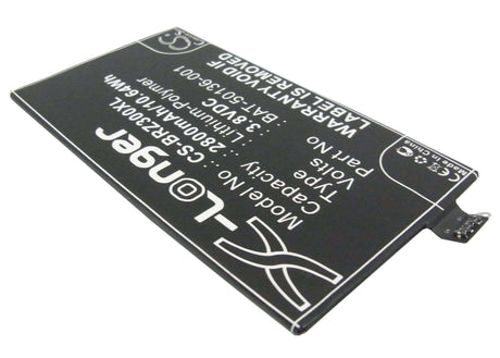 3.8V, Li-Polymer, 2800mAh, SmartPhone battery fits Blackberry, Bat-50136-001, A10, Aristo, 10.64Wh Mobile, SmartPhone Cameron Sino Technology Limited (Smartphone)