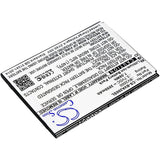 3.7V, Li-ion, 2050mAh, SmartPhone battery fits Blackview, Bv2000, Bv2000, 7.59Wh Mobile, SmartPhone Cameron Sino Technology Limited (Smartphone)