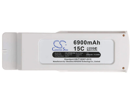 11.1V, Li-Polymer, 6900mAh, Drones battery fits Blade, Blh8619, Blh8619, Blh8660, 76.59Wh Drones Cameron Sino Technology Limited