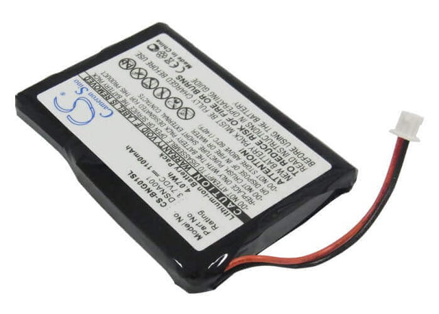 3.7V, Li-ion, 1100mAh, GPS battery fits Blaupunkt, Dsna001, Navi Gps, Travelpilot Lucca 3.3, 4.07Wh GPS, Navigator Cameron Sino Technology Limited