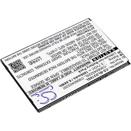 3.7V, Li-ion, 1800mAh, SmartPhone battery fits Blu, C906040220i, D210, D210l, 6.66Wh Mobile, SmartPhone Cameron Sino Technology Limited (Suspended)