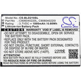 3.7V, Li-ion, 1800mAh, SmartPhone battery fits Blu, C906040220i, D210, D210l, 6.66Wh Mobile, SmartPhone Cameron Sino Technology Limited (Suspended)