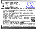 3.8V, Li-ion, 1800mAh, SmartPhone battery fits Blu, C645146180l, D730l, D730u, 6.84Wh Mobile, SmartPhone Cameron Sino Technology Limited (Suspended)