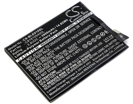 3.8V, Li-Polymer, 3900mAh, SmartPhone battery fits Blu, C816105400l, E010q, Energy X, 14.82Wh Mobile, SmartPhone Cameron Sino Technology Limited (Smartphone)