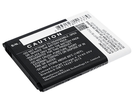 3.7V, Li-ion, 1300mAh, SmartPhone battery fits Blu, C534350105t, Hero Jr, S250, 4.81Wh Mobile, SmartPhone Cameron Sino Technology Limited (Suspended)