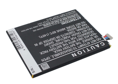 3.7V, Li-Polymer, 2600mAh, SmartPhone battery fits Maxon, Blu, Wiko, Tlg13i01, L110, Life View, 9.62Wh Mobile, SmartPhone Cameron Sino Technology Limited (Smartphone)