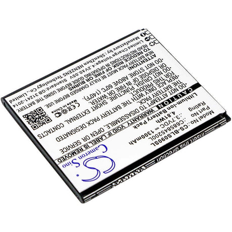 3.7V, Li-ion, 1300mAh, SmartPhone battery fits Blu, C685845200l, S090q, Studio C Hd, 4.81Wh Mobile, SmartPhone Cameron Sino Technology Limited (Smartphone)