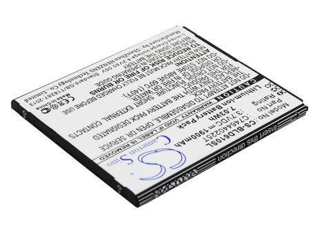 3.7V, Li-ion, 1900mAh, SmartPhone battery fits Blu, C746440225t, D610, D610a, 7.03Wh Mobile, SmartPhone Cameron Sino Technology Limited (Smartphone)