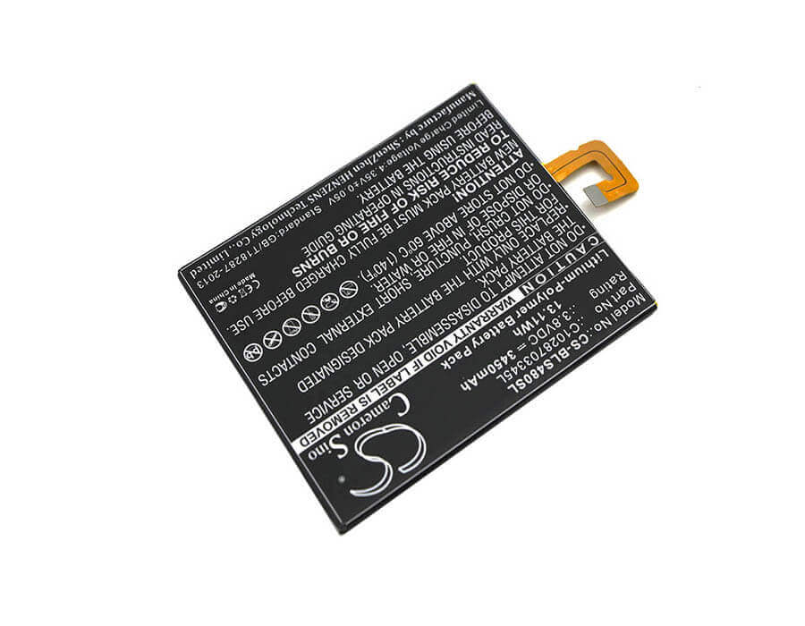 3.8V, Li-Polymer, 3450mAh, SmartPhone battery fits Blu, C1028703345l, S490u, Studio 7.0 Ii, 13.11Wh Mobile, SmartPhone Cameron Sino Technology Limited (Smartphone)