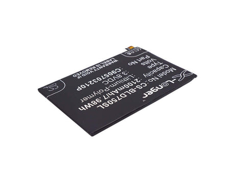 3.8V, Li-Polymer, 2100mAh, SmartPhone battery fits Blu, C905703210p, D750l, D750u, 7.98Wh Mobile, SmartPhone Cameron Sino Technology Limited (Smartphone)