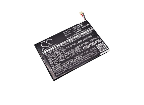 3.7V, Li-Polymer, 3000mAh, Tablet battery fits Blu, 1icp3/79/115, P60w, Touchbook 7.0 Pro, 11.10Wh Tablet Cameron Sino Technology Limited