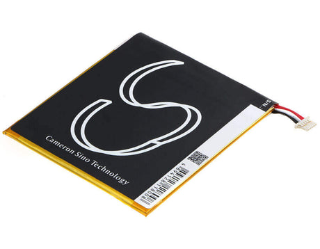 3.7V, Li-Polymer, 2600mAh, Tablet battery fits Blu, C948730300p, Bt-e003, P240u, 9.62Wh Tablet Cameron Sino Technology Limited
