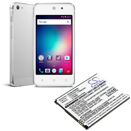 3.8V, Li-ion, 1500mAh, SmartPhone battery fits Blu, C655339150l, V050, Vivo 5 Mini, 5.7Wh Mobile, SmartPhone Cameron Sino Technology Limited (Smartphone)