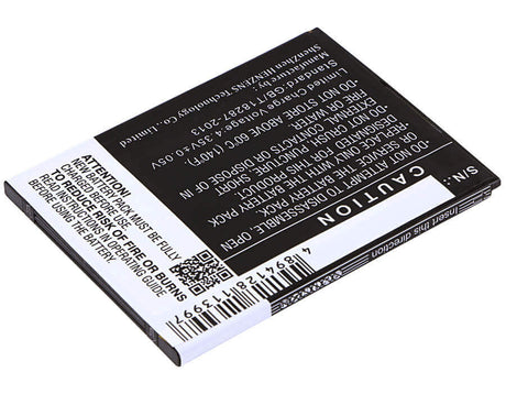 3.8V, Li-Polymer, 2300mAh, SmartPhone battery fits Blu, C765804220l, L280, L280a, 8.74Wh Mobile, SmartPhone Cameron Sino Technology Limited (Smartphone)