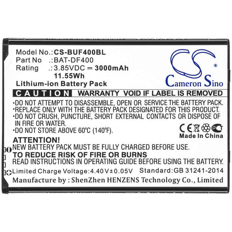 Barcode Scanner Battery For Bluebird, Ef400 3.8v, 3000mah - 11.40wh Barcode Scanner Cameron Sino Technology Limited