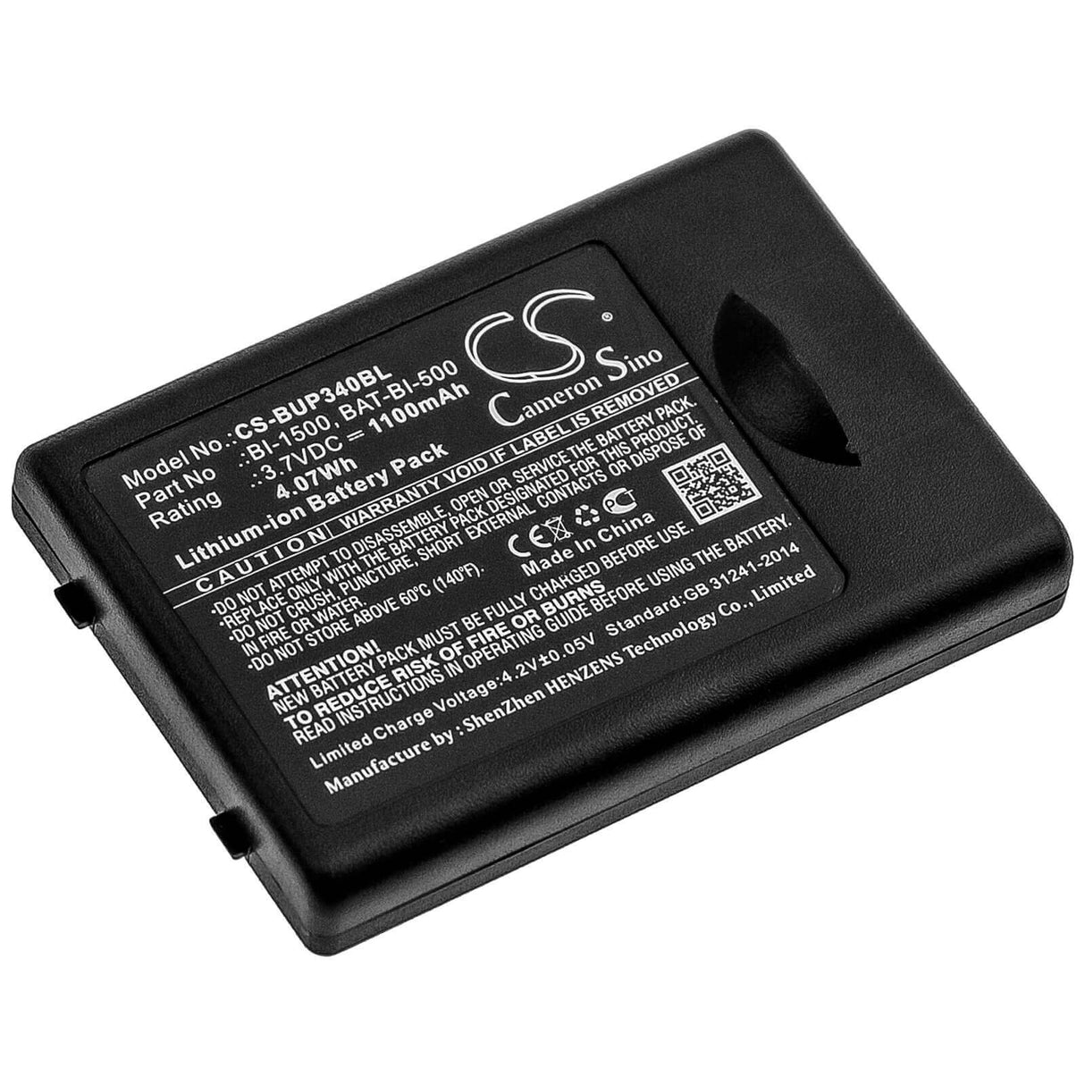 Barcode Scanner Battery For Bluebird, Eg-340 3.7v, 1100mah - 4.07wh Barcode Scanner Cameron Sino Technology Limited