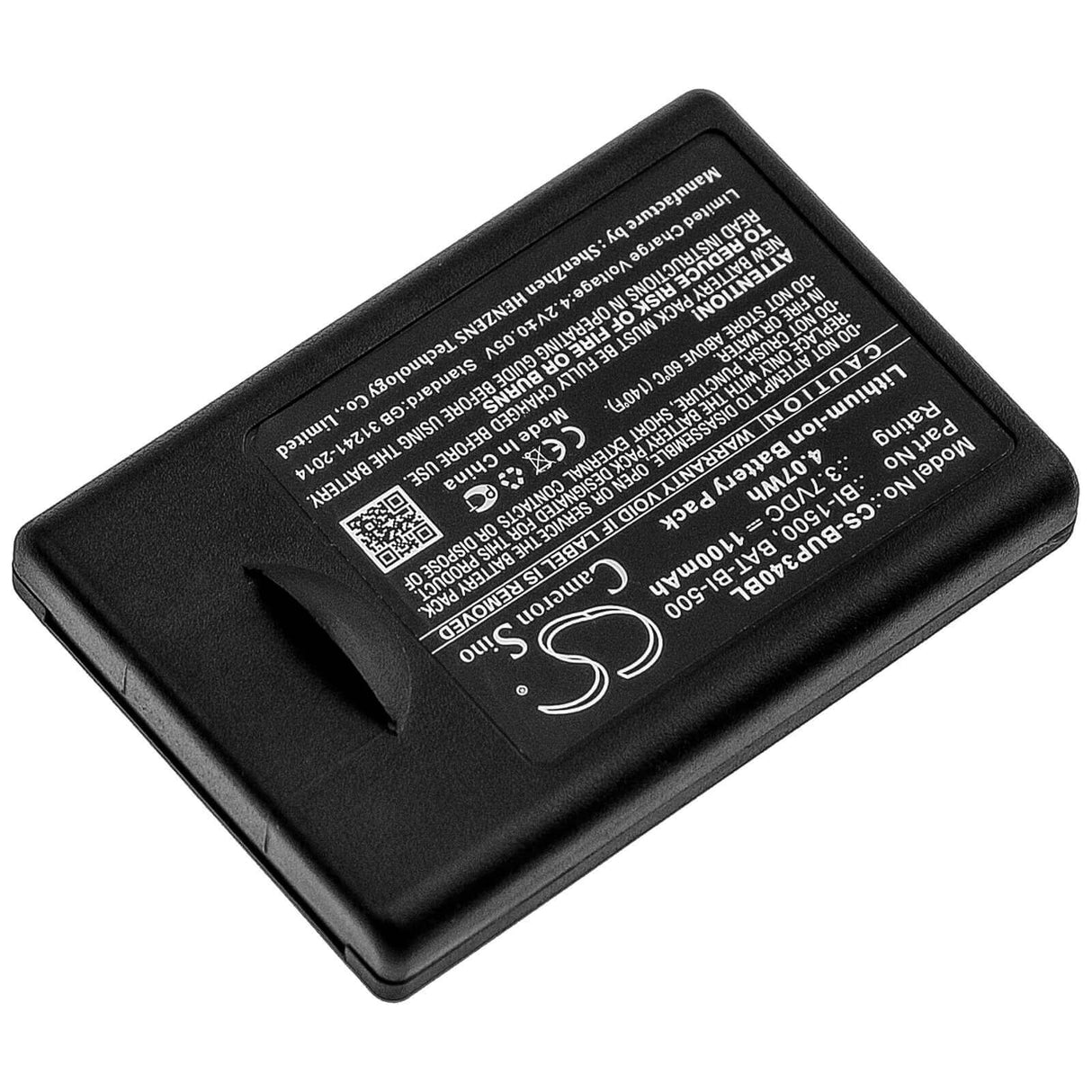 Barcode Scanner Battery For Bluebird, Eg-340 3.7v, 1100mah - 4.07wh Barcode Scanner Cameron Sino Technology Limited