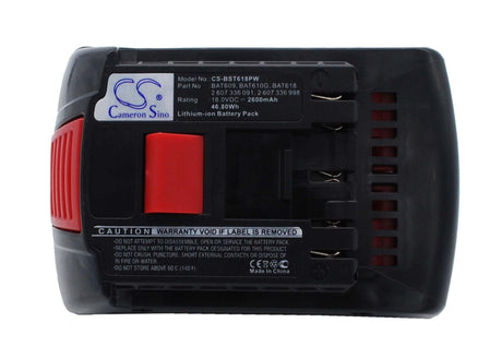 18.0V, Li-ion, 2600mAh, Power Tools battery fits Bosch, 2 607 336 091, 17618, 17618-01, 46.8Wh Power Tools Cameron Sino Technology Limited (Power Tools)