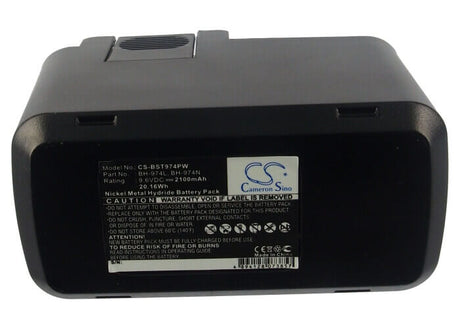 9.6V, Ni-MH, 2100mAh, Power Tools battery fits Flex, Skil, Wurth, Bosch, 0702 300 596, Abs 96 M-2, Asb 96 P-2, 20.16Wh Power Tools Cameron Sino Technology Limited (Power Tools)